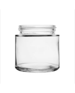 3oz 53mm Regular Clear Glass Jar