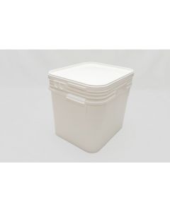 Super Kube 9.0gal is a Versatile Cost-Effective FDA-Grade Polypropylene Pail & Lid that are Lightweight for General Use