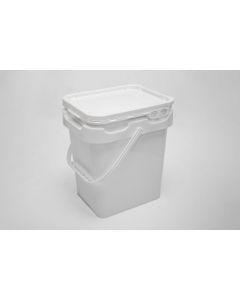 Super Kube 2.0gal is a Versatile Cost-Effective FDA-Grade Polypropylene Pail & Lid that are Lightweight for General Use