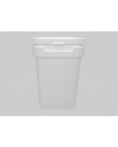 Super Kube 5.0gal is a Versatile Cost-Effective FDA-Grade Polypropylene Pail & Lid that are Lightweight for General Use