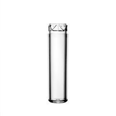 2.7in Clear, Child Resistant Vape Cartridge Vial