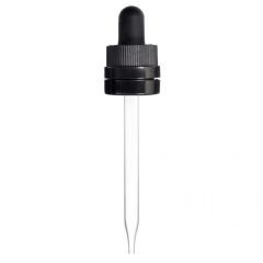 2 oz Child Resistant with Tamper Evident Seal Glass Dropper (18-400)
