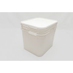 Super Kube 9.0gal is a Versatile Cost-Effective FDA-Grade Polypropylene Pail & Lid that are Lightweight for General Use